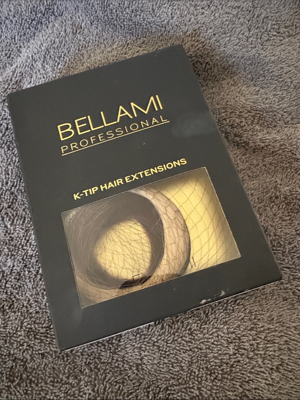 Bellami keratin tip dark brown creamyblonde ombré 18” 25g